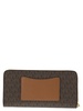 Michael Kors Continental Wallet With Printed Canvas