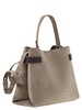 Brunello Cucinelli Suede Bag With Precious Bands