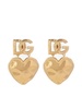 Dolce & Gabbana Heart Pendant Earrings