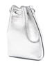 Jimmy Choo Bon Bon Metallic Leather Mini Bucket Bag