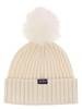 Mc2 Saint Barth Hat With Pompom And Embroidery