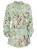 Mc2 Saint Barth Hanniel Playsuit With Flower Pattern