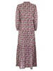 Mc2 Saint Barth Nadja Long Dress With Flower Pattern