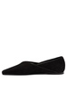 Suede Ballet Flats Ballerinas Black