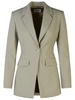 Moschino Jeans Grey Wool Blend Blazer