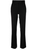 Emile high-waisted flared trousers 