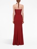 Alexander Mc Queen Strapless Maxi Dress