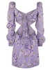 Mc2 Saint Barth Jara Mini Dress With Flowers