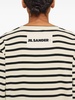 Jil Sander Plus Striped Cotton T Shirt