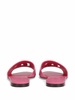 DOLCE & GABBANA Pink Leather Sandals for Stylish Women