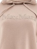 Max Mara S "Gorizia" Knit Hoodie In Wool And Cashmere