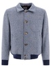 Brunello Cucinelli Shirt Style Bomber Jacket