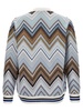 Missoni Zig-Zag Woven V-Neck Cardigan