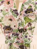 ZIMMERMANN Halliday Floral Linen Mini Dress