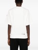 White Daynamic Logo-Print Cotton T-shirt