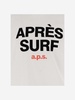 Apres Surf Cotton T Shirt With Logo