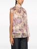 Zimmermann Floral Print Silk Top