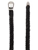 Alberto Luti Suede Braided Belt