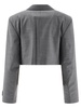 Alexander Wang Pre Styled Cropped Blazer With Dickie