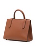 Strathberry Mini Tote Leather Chestnut