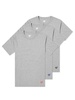 3-Pack T-Shirt Set With Logo T-Shirts Grey