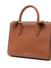 Strathberry Mini Tote Leather Chestnut