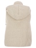 Brunello Cucinelli Dazzling Cotton Knit Sleeveless Down Jacket