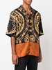 Marine Serre Printed Silk Shirt