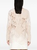 Ermanno Scervino Lace Oversized Sweater