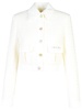 Casablanca White Cotton Blend Jacket Woman