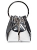 JIMMY CHOO Silver Mini Bon Bon Handbag