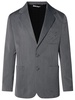 Palm Angels Grey Virgin Wool Blend Blazer Man