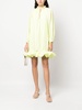 Lanvin Ls Midi Dress With Ruffles Clothing