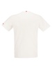 Mc2 Saint Barth Cotton T Shirt With Mok Print