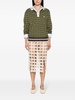 Wales Bonner Room Knit Skirt