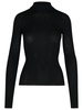 Sportmax 'Flavia' Black Virgin Wool Sweater