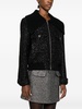 Self Portrait Black Tinsel Boucle Bomber Jacket