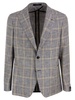 Tagliatore Jacket With Tartan Pattern