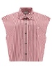 Ganni Striped Shirt With Chest Pocket