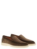 Santoni Suede Moccasin