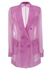 Max Mara Negrar - Silk Organza Double-Breasted Blazer