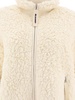 JIL SANDER Eco Shearling Winter Jacket in White