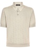 Dolce & Gabbana Polo Shirt With Jacquard Monogram