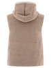 Brunello Cucinelli Dazzling English Rib Knit Down Vest