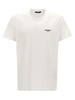 Balmain Flocked Logo T Shirt