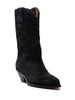 ISABEL MARANT Elegant Suede Leather Western Boots with Pointed Toe