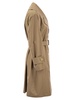 S Max Mara Vtrench Drip Proof Cotton Twill Over Trench Coat