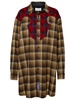 Maison Margiela 'Pendleton' Brown Wool Shirt Woman