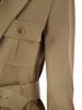 Max Mara Pacos Drip Proof Canvas Safari Jacket