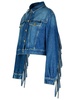 Moschino Blue Cotton Jeans Jacket